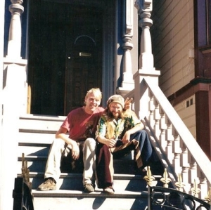 2000 Trip - Me And Dan at Grateful Dead House
